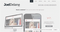 Desktop Screenshot of joeldelane.com